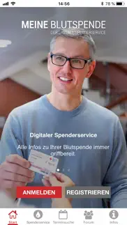 blutspende iphone bildschirmfoto 1