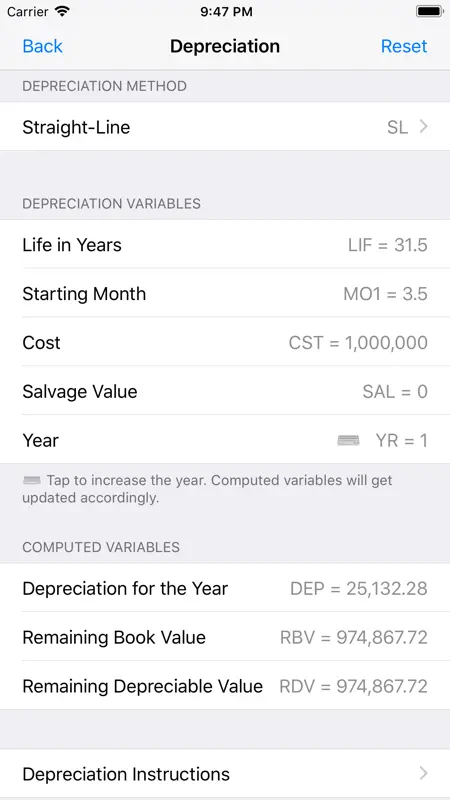 Financial Calculator++ screenshot 5 of 10
