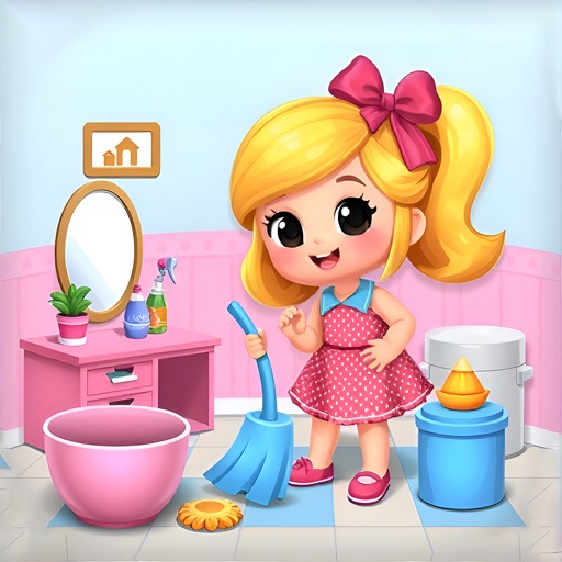 Doll Home: ASMR Cleaning Games