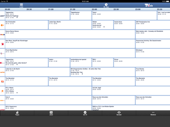 Screenshot #5 pour TVinfo TV-Programm