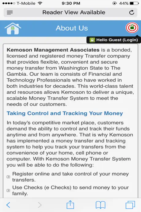 Kemoson Money Transfer