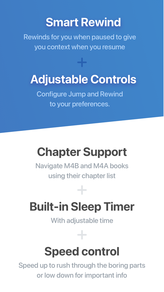 #5. BookPlayer (iOS) Przez: Gianni Carlo