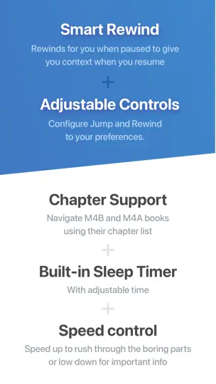 Скриншот BookPlayer на iPhone 5