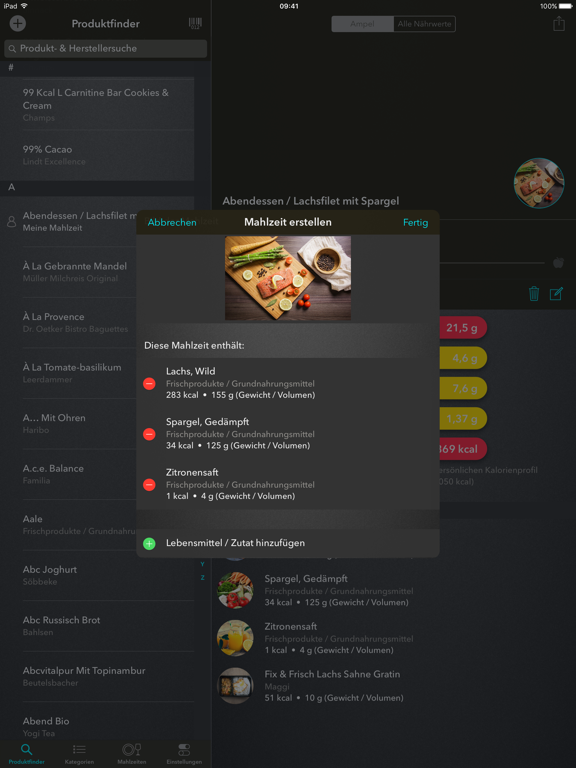 FoodCheck - Lebensmittelampel iPad screenshot