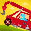 Dinosaur Rescue Truck Games icon