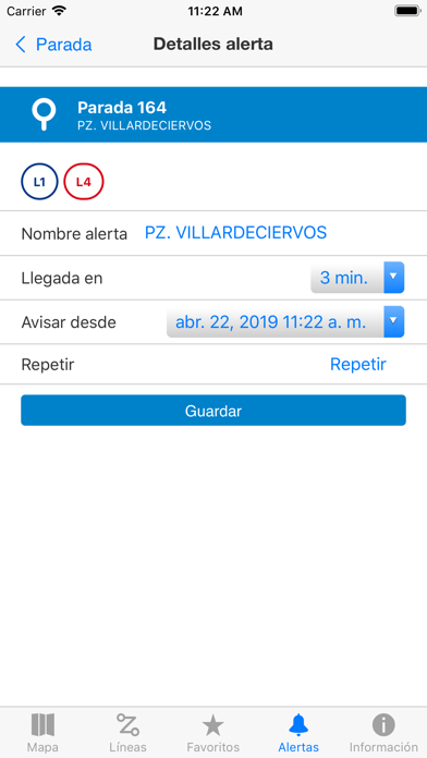 App screenshot