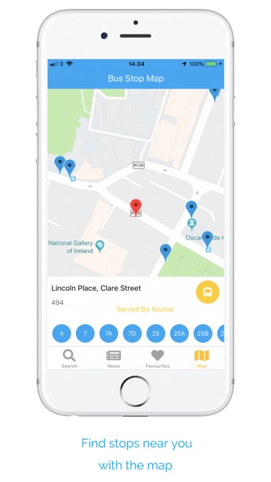 Screenshot #2 pour Next Bus Dublin & Ireland