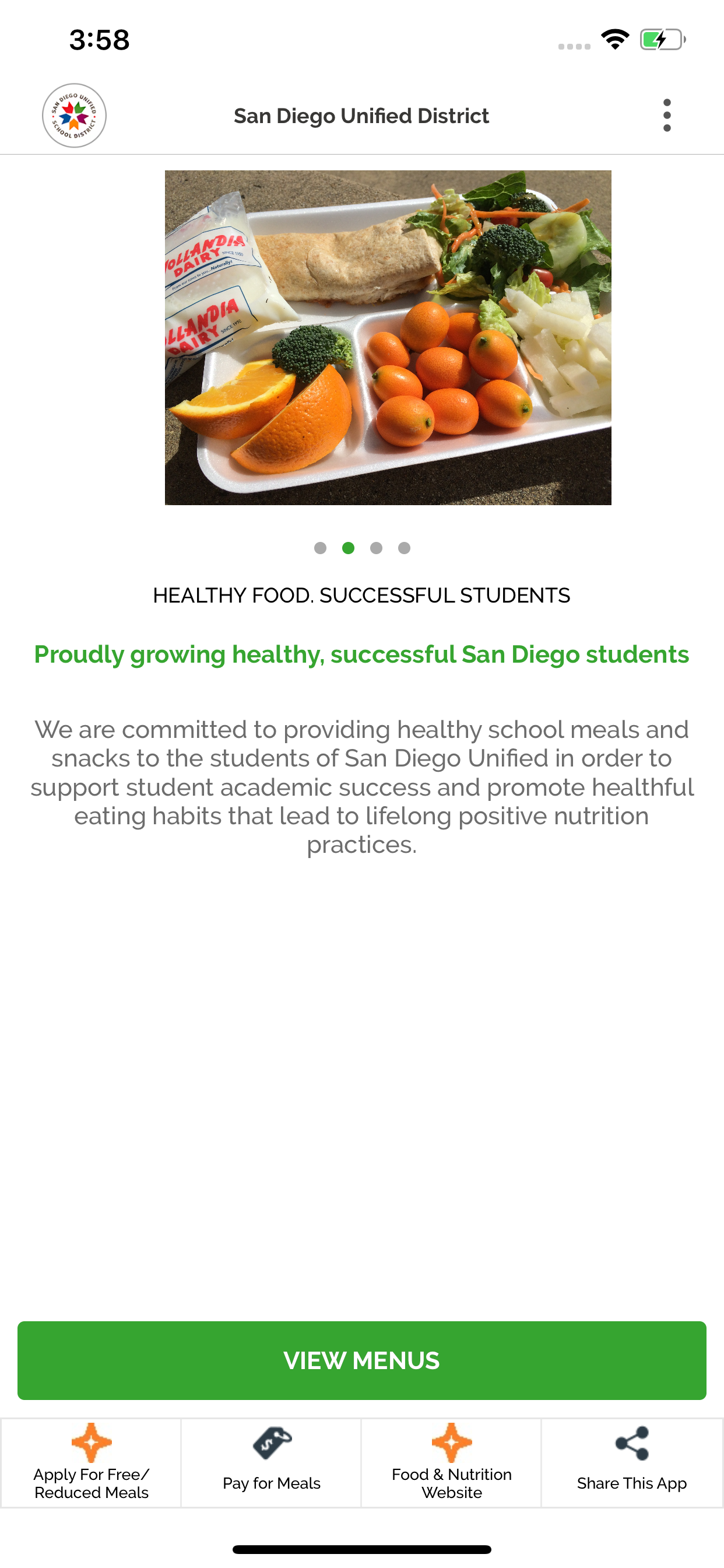 YumYummi Digital School Menus screenshot 4