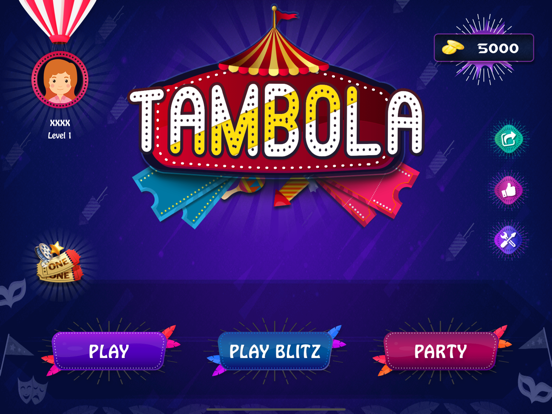 Tambola Housie - 90 Big Balls iPad screenshot