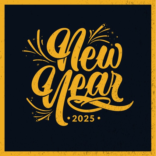 New Year Frames & Wallpapers