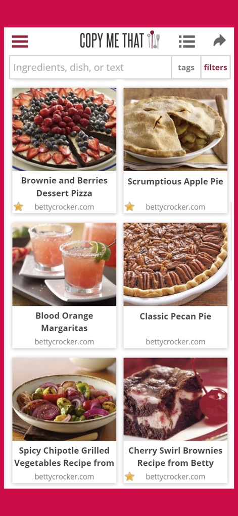 Copy Me That recipe manager - Productivity App | MWM