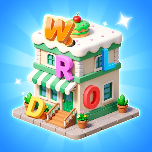 ScrewNum : Word Puzzle 3D App Icon - Clap Palms