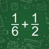 Math Shot Adding Fractions icon