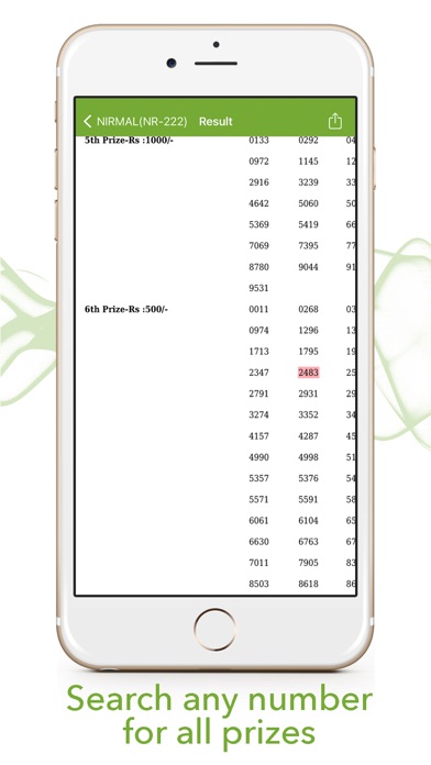 Lottery Results : Kerala Screenshot