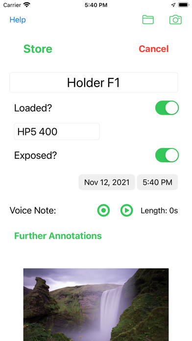 FilmHolders Screenshot