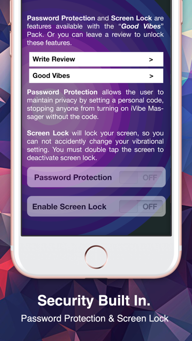 iVibe Massager Vibration App Screenshot