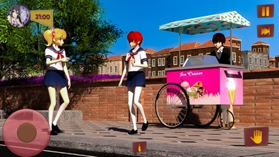 Anime High School Sakura Girl Screenshot