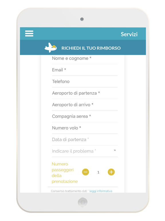 Screenshot #4 pour Rimborso voli