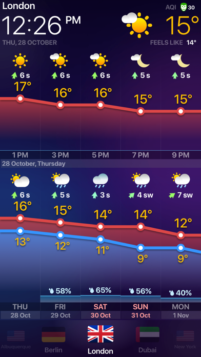 Weather Now - Local Forecast Screenshot