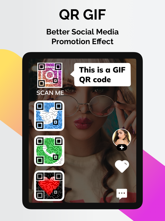 QR-Code Generator & QR Maker iPad screenshot 7 - Productivity app