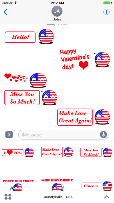 Screenshot #3 pour CountryBalls - USA
