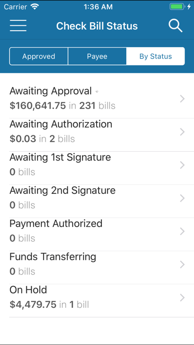 Anybill Mobile App iPhone screenshot 6 - Business app