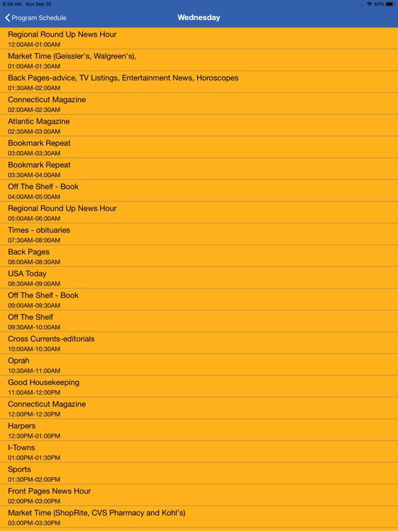 CRIS Radio iPad screenshot 4 - News app