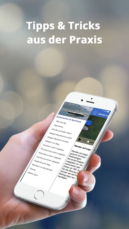 Bootsmanöver für Sportboote