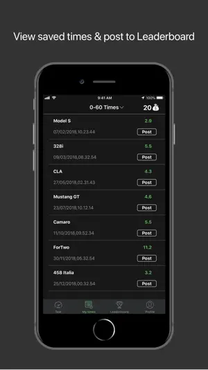FastR - 0-60 Acceleration Test screenshot 3