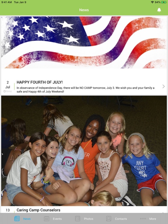 Pine Crest Summer iPad screenshot 2 - Lifestyle app