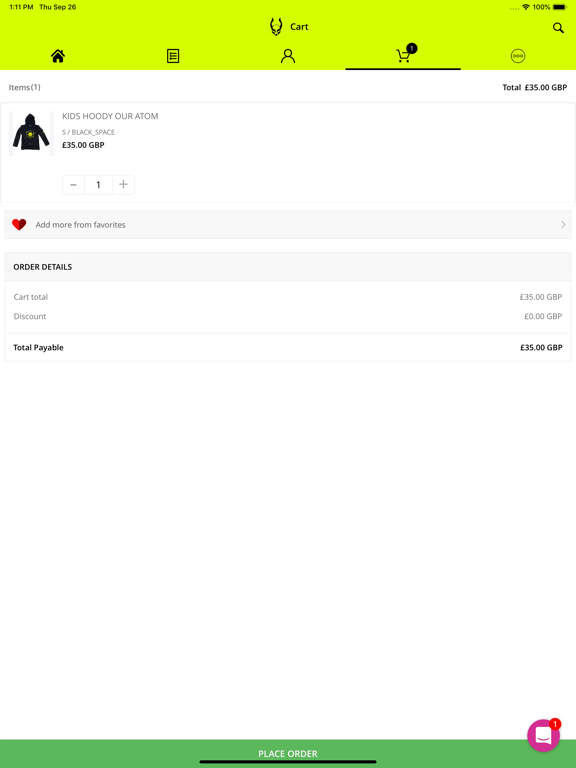 Cyberdog App iPad screenshot 6 - Shopping app