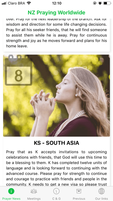 Screenshot #2 pour WEC NZ Prayer App