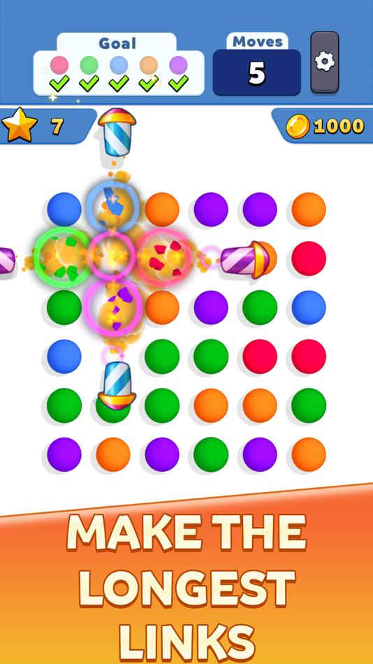 #3. Collect Em All! Clear the Dots (iOS) 由: Voodoo