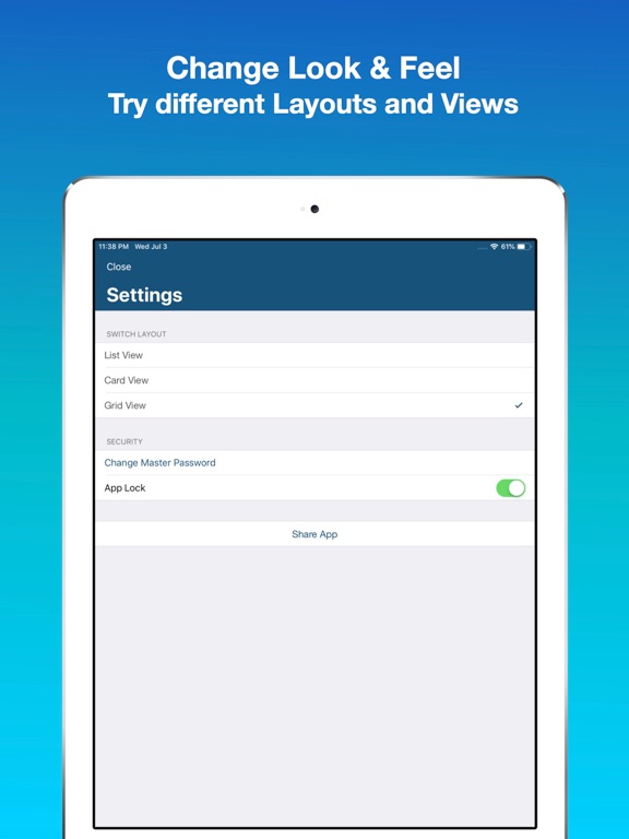 Vault : Lock Photos & Videos iPad screenshot 5 - Photo & Video app