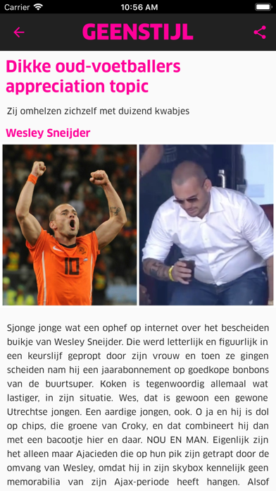 Screenshot #2 pour GeenStijl - Heersend Weblog
