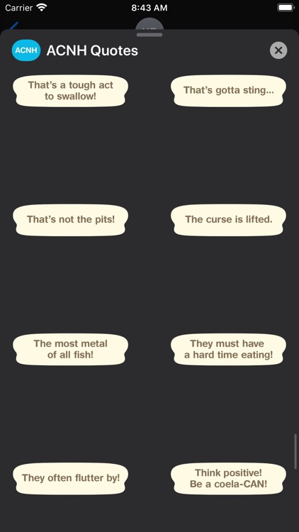 ACNH Quotes screenshot-9