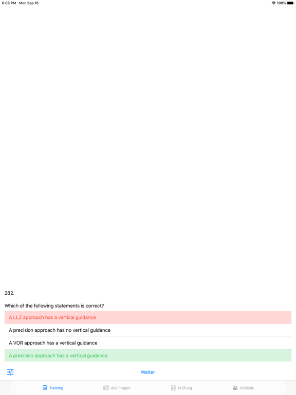 Screenshot #5 pour AZF Flugfunk Fragenkatalog