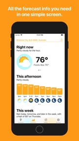 Hello Weather screenshot