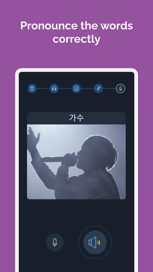 #4. Learn Korean for Beginners, A1 (iOS) Podle: Mobiteach.ltd