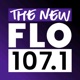 The NEW FLO 107.1 FM app icon - Music app for iPhone
