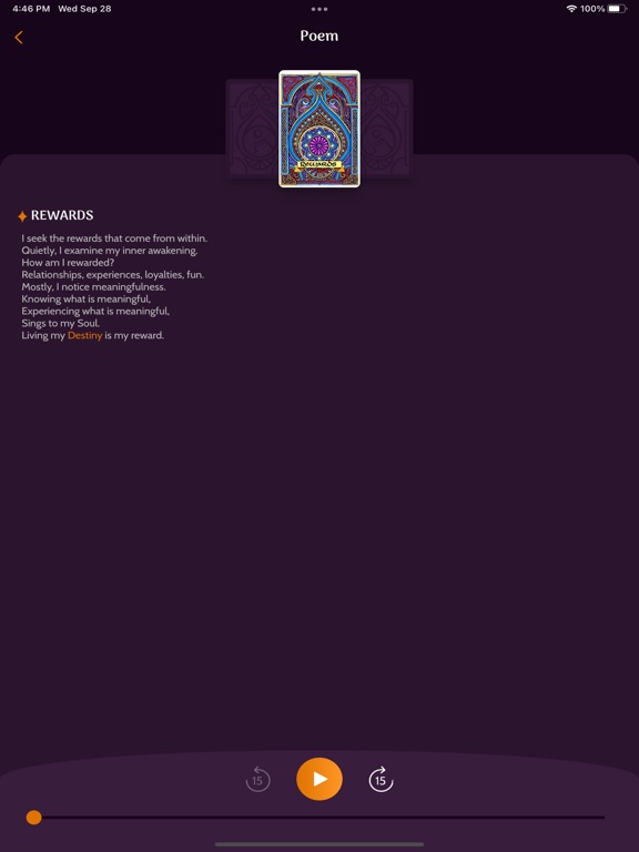 Screenshot #5 pour Spirit@Work Cards