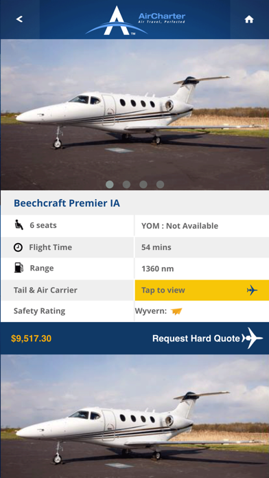 AirCharter Smarter Private Jet Screenshot