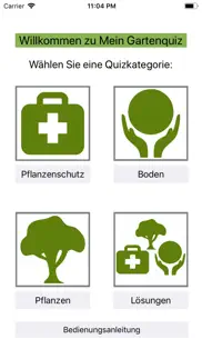 mein gartenquiz iphone capturas de pantalla 1