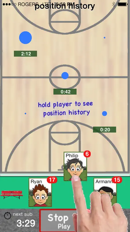 Who's On - Basketball screenshot 4 of 5