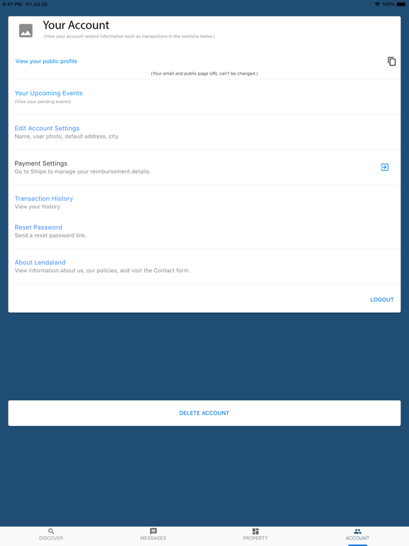 Lendaland iPad screenshot 5 - Sports app