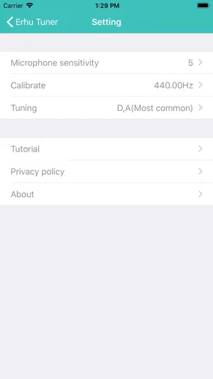 Erhu Tuner - TrueStudio screenshot 2
