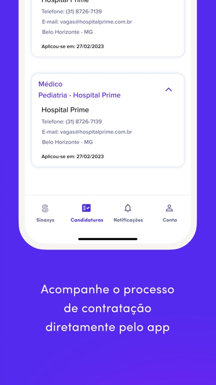 Sinaxys: Carreiras na Saúde screenshot-3