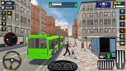 ビッグバスシミュレータードライビングゲーム Bus Gameのおすすめ画像3