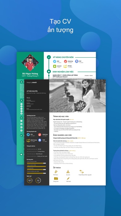 JobsGO: Việc Làm Tìm Đến Bạn iPhone screenshot 6 - Business app