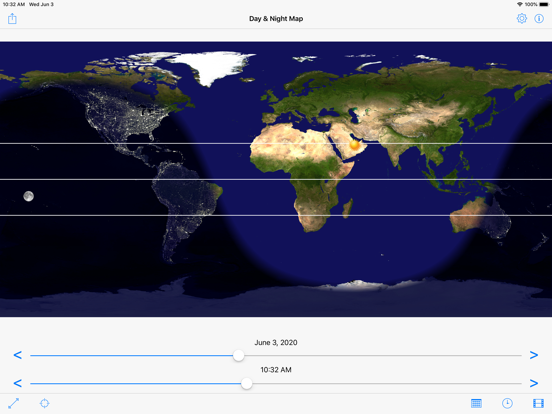 Day & Night Map iPad screenshot 2